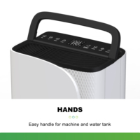 Déshumidificateur d'air réfrigérant portable mini 580W pour la maison, capacité de déshumidification 24h/24, vente chaude usine