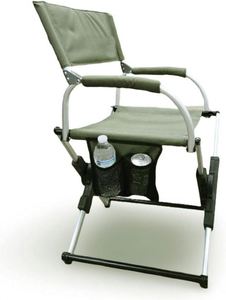 Sac de transport portable en aluminium pour camping, chaise pliante compacte et légère pour sports de plein air, fêtes de plein air, plage et pêche - Product Image 6