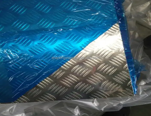 <span class=keywords><strong>Plaque</strong></span> d'aluminium en alliage 1060 5052 à bas <span class=keywords><strong>prix</strong></span>: motif ponctuel, conception à cinq nervures pour des performances antidérapantes améliorées - Product Image 5