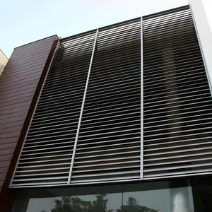 最受欢迎的新产品铝窗固定百叶窗材料活动百叶窗内百叶窗种植园百叶窗