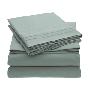 Bộ Ga Trải Giường Bằng Vải Bông Ai Cập Kèm Tấm Trải Vừa Vặn - Product Image 1