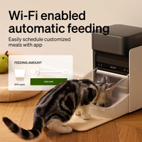 Distributeur automatique de nourriture pour chiens et chats, repas personnalisés, programmable, reconnaissance des chats, suivi du régime alimentaire, multi-animaux de compagnie