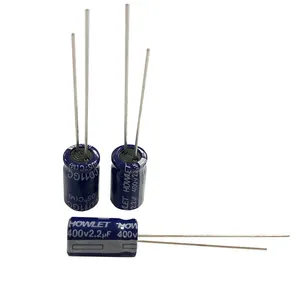 ELCO Capacitors High Temperature 130 Centigrade Degree 160V 200V 250V 350V 400V 450V Liquid PET Aluminum Electrolytic Capacitor