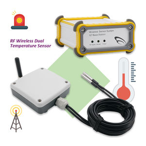 ตู้แช่แข็งแบบไร้สายแบบอุตสาหกรรมเซ็นเซอร์อุณหภูมิห้องเย็น Datalogger เซ็นเซอร์อุณหภูมิห้องเย็นแบบไร้สายเซ็นเซอร์อุณหภูมิคู่ - Product Image 1