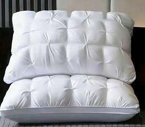 Super Soft Easy Care Colorfast 100% Polyester Fiber Pinch Pleated <strong>Pillows</strong> Soft Fluffy Neck Support For Comfortable Sleeping - Product Image 2