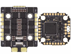 Contrôleur de <span class=keywords><strong>vol</strong></span> HAKRC F722 Mini V2 Stack 65A BLHeli_32 4in1 ESC 20x20mm 2-6S avec baromètre, compatible DJI O3 pour drone de course FPV - Product Image 3