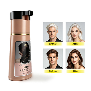 Crema de Coloración Capilar al por Mayor OEM 400ml, Botella Personalizada con Marca Privada, Tinte Permanente para el Cabello de Fábrica - Product Image 2