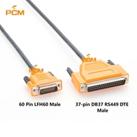 Câble série RS449 DTE LFH60 mâle vers DB37 mâle, D-Sub 37 broches, compatible Cisco CAB-449MT 72-0795-01 pour serveur réseau