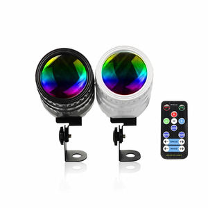 Projecteur LED RGBW 10W télécommandé en promotion, mini projecteur de scène pour boule à facettes, DJ, discothèque, fête - Product Image 6