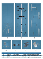 Antenne directionnelle extérieure Yagi 136-174MHz VHF 3 éléments 7dBi