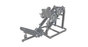 Equipo <span class=keywords><strong>de</strong></span> Gimnasio Económico desde Almacén en Europa, <span class=keywords><strong>Prensa</strong></span> <span class=keywords><strong>de</strong></span> <span class=keywords><strong>Piernas</strong></span> Lineal <span class=keywords><strong>de</strong></span> 45 Grados Pure Strength - Product Image 4