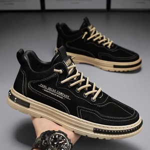 Chaussures décontractées de sport pour hommes en gros – Mocassins légers et respirants en polyester, imperméables, recyclables, antidérapants, à lacets - Product Image 5