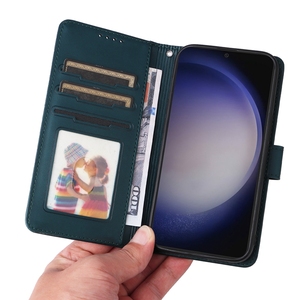 Étui en cuir détachable avec portefeuille pour <span class=keywords><strong>Samsung</strong></span> <span class=keywords><strong>Galaxy</strong></span> A14 A04E A73 A53 A33 A23 4G A13 <span class=keywords><strong>5G</strong></span> A03 A03S, coque de chargement magnétique sans fil - Product Image 5