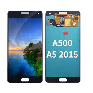 LCD Đối Với Samsung Galaxy A5 2015 A500 A500FU A500F A500H LCD Hiển Thị Màn Hình Cảm Ứng Digitizer Lắp Ráp Thay Thế Chất Lượng Ban Đầu