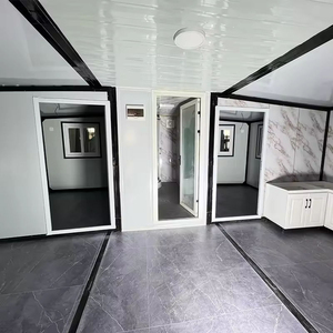 Villa de luxe de haute qualité, maison préfabriquée extensible en conteneur avec 2 chambres, maison mobile préfabriquée, mini-maison portable - Product Image 6