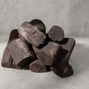 Eco Friendly Coffee Charcoal Made Recycled Coffee Wood Premium <b>BBQ</b> Fuel High Heat Output (7000-8000 Kcal/kg) Lump Stick OEM ODM - Product Image 1