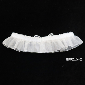 M80215-2 jarretière de mariée mignonne en <span class=keywords><strong>dentelle</strong></span> avec appliques en <span class=keywords><strong>dentelle</strong></span> - Product Image 3