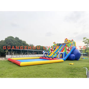 <span class=keywords><strong>Parc</strong></span> <span class=keywords><strong>aquatique</strong></span> gonflable commercial en PVC sur mesure, grande taille, pour l'extérieur, avec piscine, idéal pour la <span class=keywords><strong>location</strong></span> - Vente en gros usine - Product Image 3