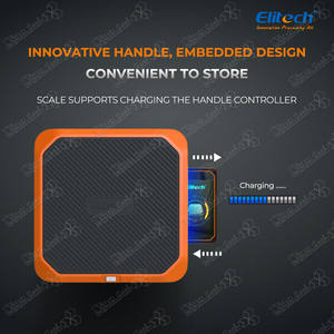 Elitech SRL-100 스마트 냉매 스케일 HVAC 도구 초박형 및 경량 무선 충전 스케일 220LB - Product Image 4