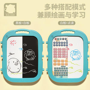 Educatief Speelgoed 2 In 1 Schilderen En Schrijven Zwart Bord Set Kinderen Kunstenaar Speelgoed Magnetische Tekentafel Voor Kinderen - Product Image 3