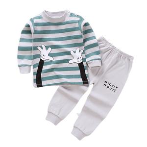BOTTCOOLA <strong>Cheap</strong> Custom Colorful Print <strong>Clothes</strong> Long Sleeve Child Winter Pajamas <strong>Boy</strong> and Girl 2 PCS Suit Kids Sleepwear Cloth Sets - Product Image 1
