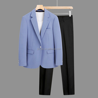 Robe formelle, défilé, amincissante, affaires, professionnel, costume de meilleur homme à la mode, costume à carreaux ensemble deux pièces