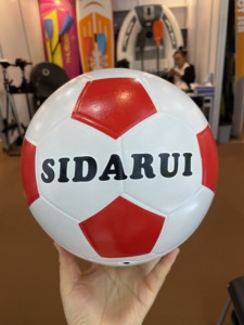 Balón de Fútbol 5 <span class=keywords><strong>4</strong></span> 3 2 de Materiales de Goma, Color Rojo, Verde, Amarillo, Blanco, Suministro de Fabricantes, Balón de Fútbol Infantil - Product Image 6