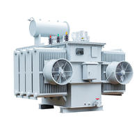 Transformador toroidal trifásico de 35KV, totalmente de aluminio, sumergido en aceite, para almacenamiento de energía y potencia de computación de IA