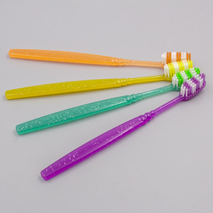 แปรงสีฟันแบบใช้มือหลากสีสำหรับเด็ก ขนแปรงนุ่ม ด้ามจับพลาสติก JSM10060 - Product Image 4