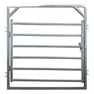 Porte coulissante roulante pour clôture <span class=keywords><strong>de</strong></span> ferme, en acier à faible teneur en carbone, 1,83 m <span class=keywords><strong>de</strong></span> haut, 740 mm <span class=keywords><strong>de</strong></span> large, galvanisée à chaud et thermolaquée, facilement assemblable - Product Image 6
