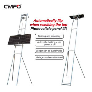 <span class=keywords><strong>Elevatore</strong></span> per Pannelli Solari Elettrico 4-25M, Montacarichi per Pannelli Fotovoltaici, Ascensore per Vetro - Product Image 4