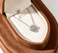 Boîte à bijoux de luxe en daim pour bagues, colliers et bracelets, avec logo personnalisé, idéale pour cadeau de mariage