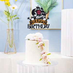 1 adorno para pastel <span class=keywords><strong>de</strong></span> cumpleaños con temática pirata, adorno para pastel <span class=keywords><strong>de</strong></span> cumpleaños con temática <span class=keywords><strong>de</strong></span> <span class=keywords><strong>marinero</strong></span>, decoración para pastel <span class=keywords><strong>de</strong></span> fiesta <span class=keywords><strong>de</strong></span> cumpleaños infantil - Product Image 5