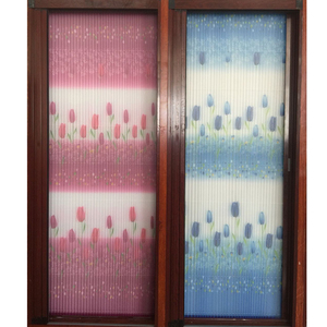 Modern tasarım sabit ayrılabilir pileli Plisse örgü sürgülü ekran alüminyum cibinlik kapı paslanmaz çelik Polyester pencereler - Product Image 3