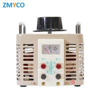 Régulateur de tension variable monophasé AC en cuivre 5KW 1KVA 15KVA 220V réglable 0-250V 0-300V pour gradation