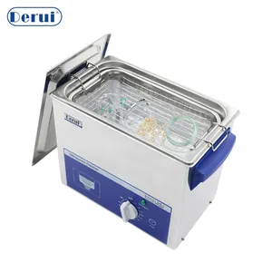 DERUI Portable Home Use High Frequency Ultrasonic Cleaner Jewelry Watch Glasses Cleaner