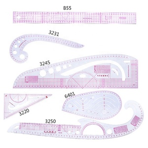 Juego <span class=keywords><strong>de</strong></span> reglas curvadas <span class=keywords><strong>para</strong></span> costura a medida, juego <span class=keywords><strong>de</strong></span> CZ-17 <span class=keywords><strong>para</strong></span> ropa francesa, 6 unidades - Product Image 1