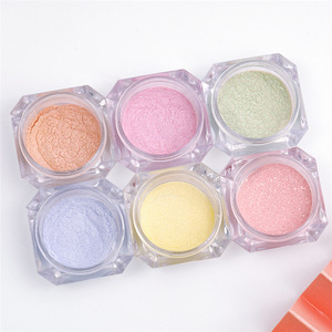 ผงโครเมี่ยมออโรร่าเมอร์เมด 10 กรัม ผงกระจกเงาใสสำหรับเจลทาเล็บ แต่งเล็บ DIY - Product Image 6