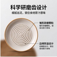 Ensemble de disques de broyage en céramique, broyeur à gingembre et ail, éplucheur d'ail, presse-fruits, hachoir pour aliments pour bébés, disques de broyage, gadget de cuisine