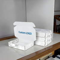 Boîtes d'expédition en carton ondulé pour cosmétiques et soins de la peau, personnalisées avec logo en relief, écologiques, biodégradables, recyclables, réutilisables et imperméables