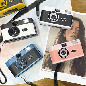 Cámaras de Película Reutilizables de 35 mm, Coloridas, Recargables, No Desechables, Blancas, con Flash, Personalizadas, Estilo Vintage Retro <span class=keywords><strong>Kodak</strong></span> <span class=keywords><strong>M35</strong></span> - Product Image 2