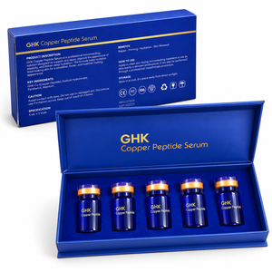 Suero de Cobre GHK, Directo de Fábrica, OEM ODM, Suero Facial Hidratante y Reparador para una Piel Suave - Product Image 2