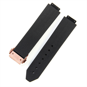Cinturino per Orologio in Gomma all'Ingrosso del Produttore con Strisce Sottili e Polsini Rialzati per Uomo ForHB Hengbao Yupo - Product Image 4
