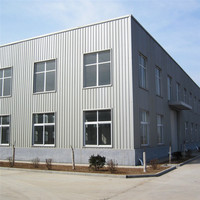 Bâtiment en acier préfabriqué moderne pour la construction industrielle