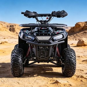 Expédition rapide, <span class=keywords><strong>Quad</strong></span> ATV 110/125/140CC, Quadricycle tout-terrain 4.7-7.3KW avec capacité de chargement de 20 pieds et 36 pièces - Product Image 4