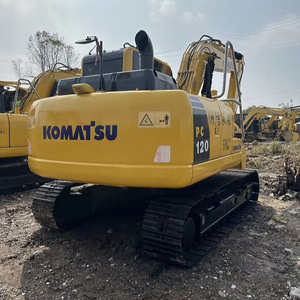 Excavatrice Komatsu PC120 d'occasion pas chère, 12T, équipement de construction de haute qualité, fabrication japonaise, modèle 2021, capacité de la cuillère de 0,5 m, en vente - Product Image 2