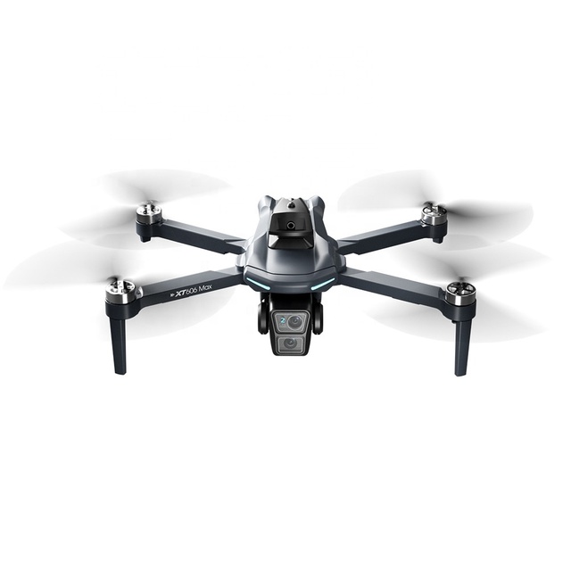 (New)Beginner Mini GPS Drone XT606 Foldable 4K UHD Camera Dual Camera Quadcopter Optical WiFi Gimbal Obstacle Avoidance 48MP