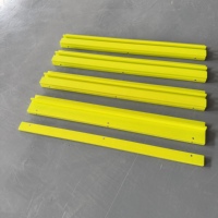 Supports et poussoirs de Mahjong américains vert fluorescent/violet/bleu, lot de 4, règle de Mahjong rose bonbon, supports de Mahjong en bois