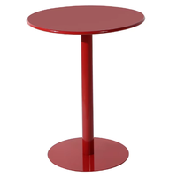 Ensemble de table basse ronde nordique moderne et simple Mobilier de maison en fer portable pour le salon et la salle à manger au restaurant