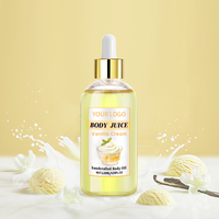 Corps entier utilisable réapprovisionne l'hydratation de la peau huile pour parfum corps huile de vanille huile pure parfum corps soins de la peau